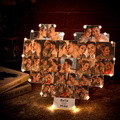 Custom Heart Photo Lamp Wall Art Decor Personalised Album Gift For Valentine's Day - image 28