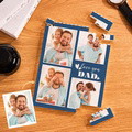 Custom Photo Building Block Puzzle Vertical Building Photo Brick for Father's Day Gift - image 2
