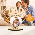 Personalized Father's Day Wooden Sign Dad Wooden Plaque Gift for Dad - image 2