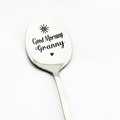 Good Morning Coffee Spoon Stainless Steel Spoon Gift for Nana Papa Mom - image 3