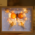Conch shell handmade diy picture frame night light - image 3