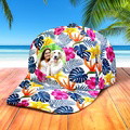 Personalized Baseball Cap with Photo and Name Hawaiian Style Gifts for Her - Flamingo - image 15