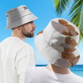Custom Bucket Hat Double-Side-Wear Reversible Outdoors Beach Fisherman Hat - image 3