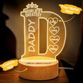 Custom Name Bedroom Night Light Best Gifts For Father - image 5