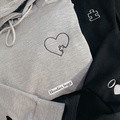 Couple outfit Embroidery Total - Valentine's Day Gift - Embroidered sweatshirt, hoodie - image 15