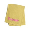 Custom Baby Blanket Embroidered Name Stroller Blanket for Newborn Baby Gift - image 4