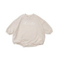 Embroidered name baby spring fall onesie - image 5