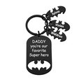 Personalized Superhero Daddy Keychain with Kids Names Gift for Father - image 6