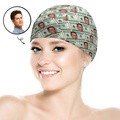 Custom Face Swimming Cap Personalized Money Swim Caps Swimming Hats for Men Women - image 3