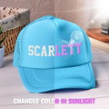 Custom Puff Print Trucker Hat Personalized Name Light-changing Foam Trucker Caps Back to School Gift - image 9