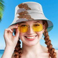 Custom Photo Bucket Hat Double-Side-Wear Reversible Outdoors Beach Fisherman Hat - image 4