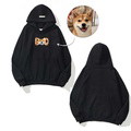 Custom embroidery personalized Halloween BOO pet custom men and women retro street couple sportswear - image 3
