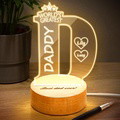 Custom Name Bedroom Night Light Best Gifts For Father - image 2