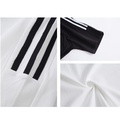 Embroidered cotton 3-bar customised T-shirt: make a statement! - image 9