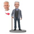 Personalized Bobblehead Gifts for Handsome Grandpa Father's Day - image 1