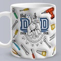 Personalized Names 3D Inflated Effect Printed Mug - Custom Father's Day Gift - image 6