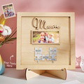 Custom Photo Engraved Ornament Mother's Day Puzzle Wooden Commemorate Gifts - image 19