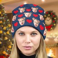 Custom Face Beanie Hat Warm Soft Knit Hat Winter Cap Gifts for Lovers - image 31