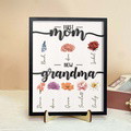 First Mom Now Grandma - Personalized Wooden Plaque for Mom and Grandma - image 1