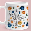 Hold My Hand Hold My Heart Family Personalized Custom 3D Inflated Effect Printed Mug - Perfect Mother's Day Gift For Mom and Grandma - image 3