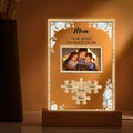 Personalized Dad You Are the Piece that Holds Us Together Photo Acrylic Night Light Father's Day Gift for Dad - image 2
