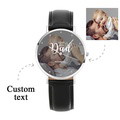 Personalized Love you Dad Photo Watch Father's Day Gift 40mm - image 1