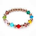 Personalized Birthstones Bracelet 1-12 Family Birthstones Elastic Beaded Bracelet Gift for Woman - image 33