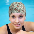 Custom Face Swimming Cap Personalized Money Swim Caps Swimming Hats for Men Women - image 2