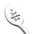 Good Morning Coffee Spoon Stainless Steel Spoon Gift for Nana Papa Mom - image 5