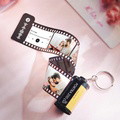 Gift For Father Spotify With Text Camera Roll Keychain Custom Photo Film Roll Keychain With Spotify Code - image 1