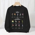 Personalized First Mom Now Grandma Sweatshirt Custom Birth Flowers Sweatshirts for Mother's Day Gift - image 11