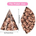 Personalized Face Birthday Party Hats Funny Birthday Hats for Party Decorations Supplies - image 6