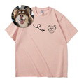 Embrogift Maxim custom pet line embroidered T-shirt - image 3
