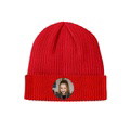 Custom Photo Knitted Hat Unisex Beanie Hat Winter Warm Cap for Christmas Gift - image 1