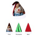 Personalized Sequins Santa Hat Custom Photo Christmas Hats for Holiday Party Supplies - image 5