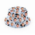 Custom Bucket Hat with Your Face Cow Print Unisex Fisherman Cap for Adult - image 4