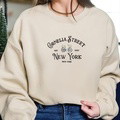 Embroidery gift - Bike Ride on New York Street - Sweatshirt - Hoodie - T-shirt - image 2