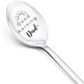 Good Morning Coffee Spoon Stainless Steel Spoon Gift for Nana Papa Mom - image 39
