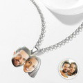 Custom Face Couple Necklace Personalized Shaped Acrylic Necklace - image 2