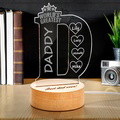 Custom Name Bedroom Night Light Best Gifts For Father - image 7