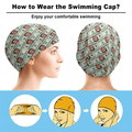 Custom Face Swimming Cap Personalized Money Swim Caps Swimming Hats for Men Women - image 6