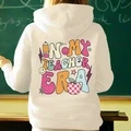 Personalized In My Teacher Era Hooded Sweatshirt Teacher Custom Name Hooded Sweatshirt Back to School Gifts - image 10