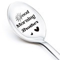 Good Morning Coffee Spoon Stainless Steel Spoon Gift for Nana Papa Mom - image 10