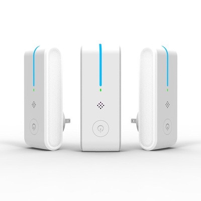 Plug-and-Play Ionic Air Purifier: No Filter Needed, Silent Odor Eliminator for Bedroom & Living Room