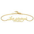 Personalized Photo Handwriting Bracelet Memorial Custom Keepsake Gift for Mom Girlfriend Family - image 1