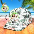 Personalized Photo and Name Hawaiian Style Baseball Cap Gifts for Women Men Unisex - image 16
