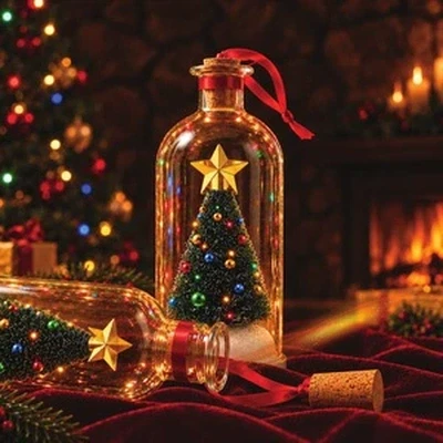 Christmas Memory Bottle