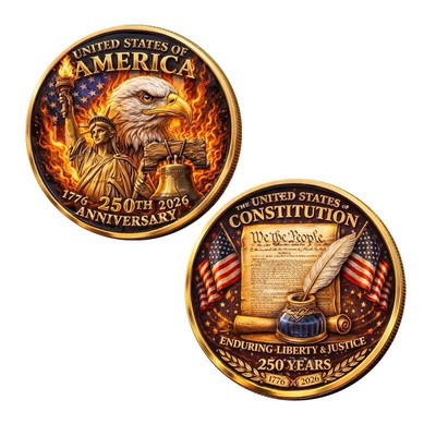 American Legacy Coin Ornament