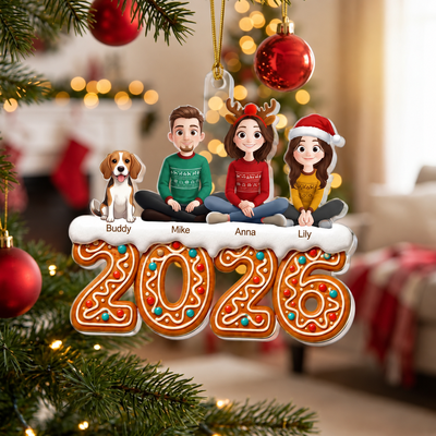Our Family Christmas Ornament