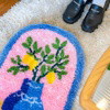 LEMONS FLOWER VASE - XL Rug Making Kit